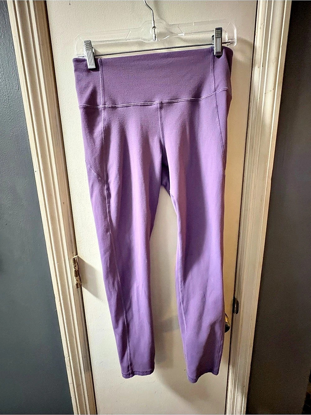 Under Armour Meridian Ankle Leggings Purple size Large